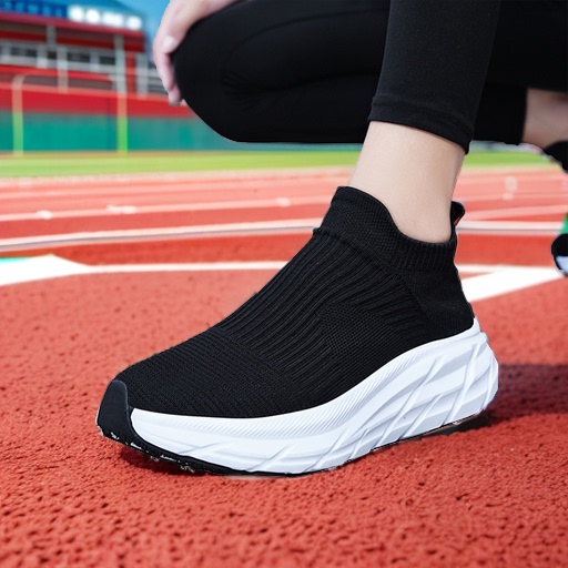 Men's Shoes, Sports Shoes, Men's Summer Breathable Casual Sock Shoes, Men's Slip-On Soft-Soled Non-Slip Black Travel Shoes