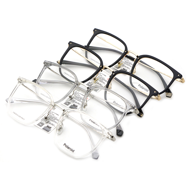Polaroid Myopia Frame for Women, Light, Fashionable and Transparent, Can Be Equipped with Anti-Blue Light Mirror Square Frame for Men 0011F Polaroid Myopia Frame for Women, Light, Fashionable and Transparent, Can Be Equipped with Anti-Blue Light Mirror Square Frame for Men 0011F
