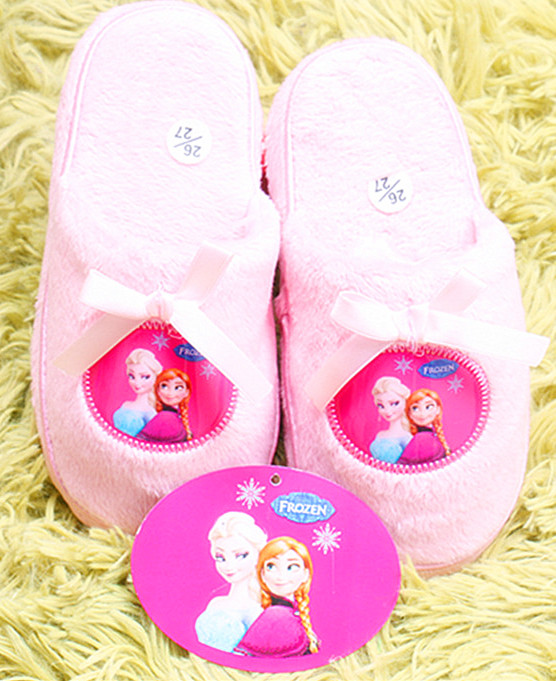 Pantoufles enfants en suède pour printemps - Ref 1012384 Image 9