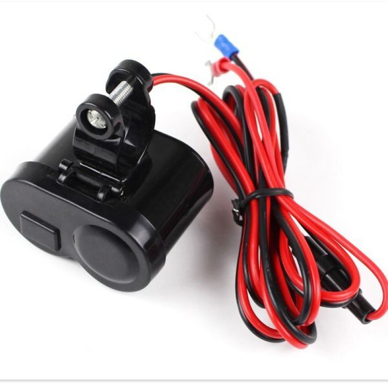 Machine on-board phone 12V24V car charging cigarette lighter waterproof point smoke lighter socket USB charger lighter cigarette lighter