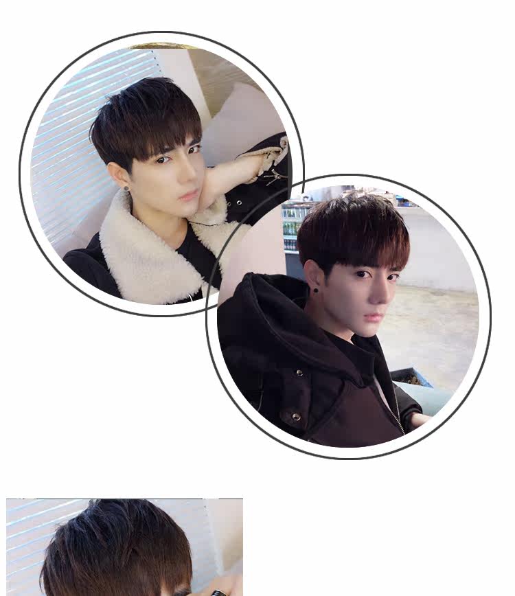 Perruque cheveux raides Court - Ref 2611493 Image 8