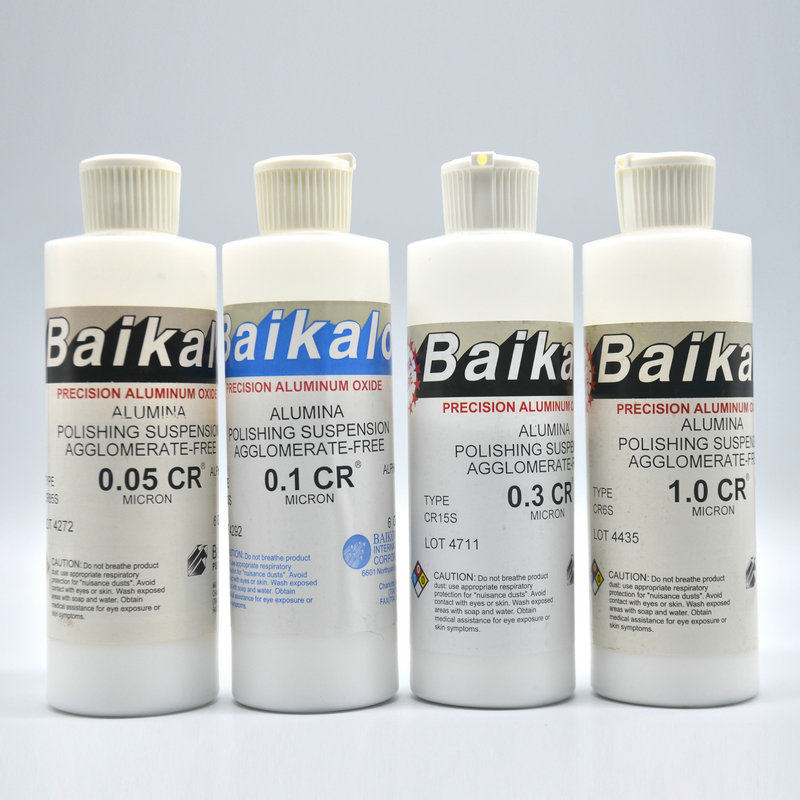 Baikalox alumina polishing paste metallographic fine high concentration new 3CR test detection mirror 6OZ bottle