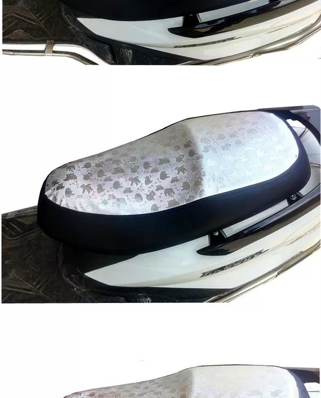 Mùa hè và mùa đông xe tay ga phổ quát xe điện bọc ghế WISP rùa nhỏ Wuyang chống nắng cách nhiệt bọc ghế - Đệm xe máy yên xe wave rsx