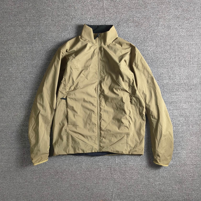Outdoor Windproof and Waterproof Stand-Up Collar Jacket, Unisex Casual Sports Jacket, Lightweight Windbreaker