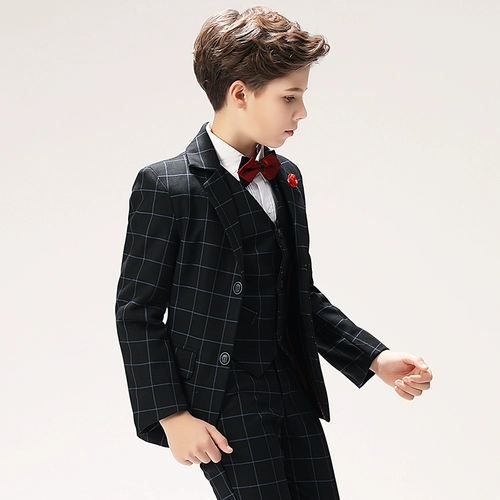 Костюм мальчика цветочника, классический костюм, платье для мальчиков, пианино, наряд для музыкальных выступлений, подходит для подростков