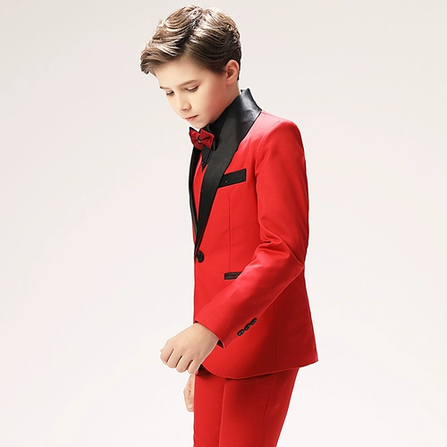 Детский классический костюм, костюм мальчика цветочника, наряд для музыкальных выступлений, комплект, в британском стиле, 3 предмета, благородный крой