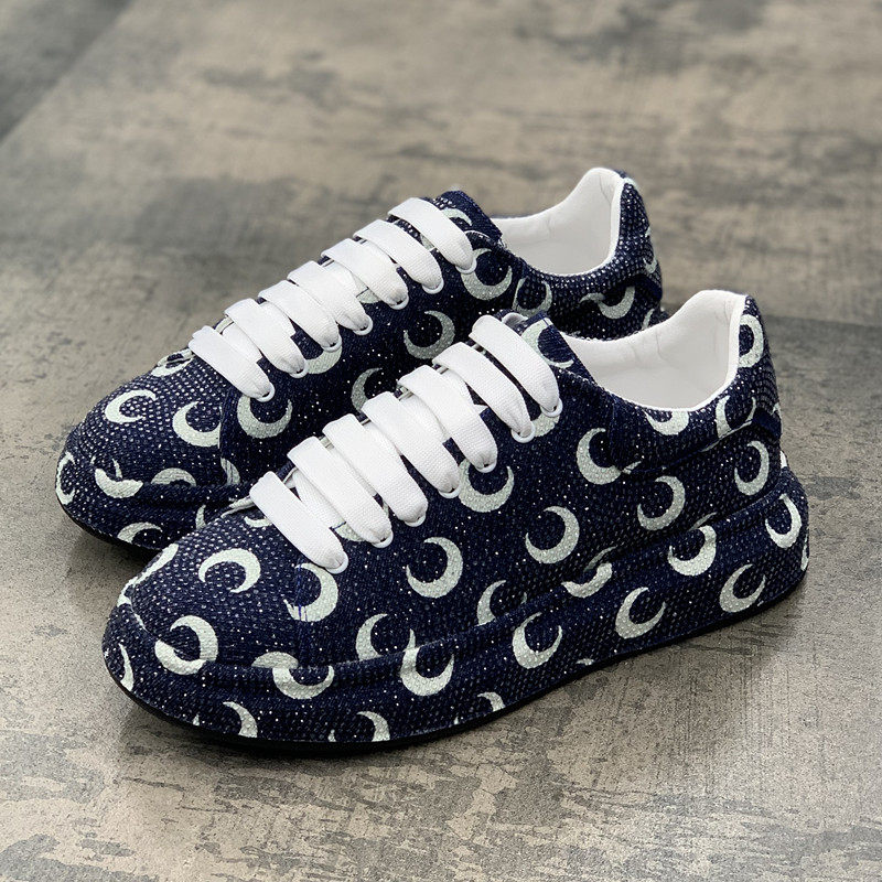 European Station New Water Drilling Crescent Pine Pastry Base Old Daddy Shoes Men's Summer Sneakers Men's Fast Hand Tennis Red Casual Board Shoes