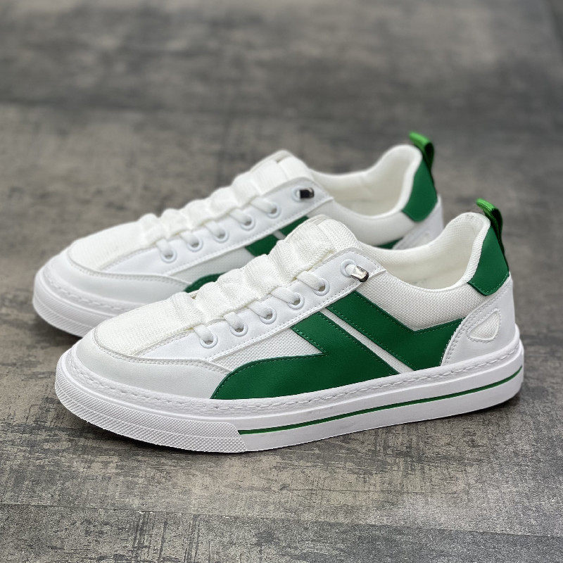 Men's shoes 2022 Summer new heightening little white shoes Chaumen Low Bunch Casual Shoes Small Crowddesign Mesh Surface Sports Board Shoes Men