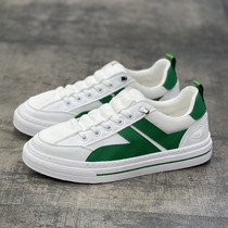 Mens shoes 2022 Summer new heightening little white shoes Chaumen Low Bunch Casual Shoes Small Crowddesign Mesh Surface Sports Board Shoes Men