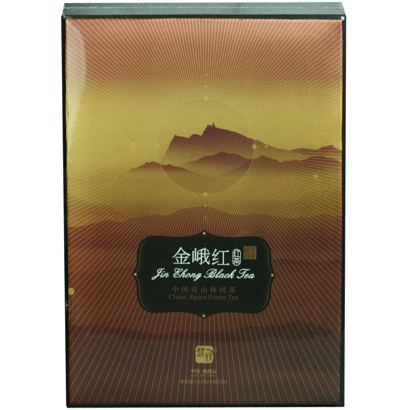 The Emei Snow sprout Jin'e red Hui Xin 152g Sichuan Effort Black Tea Black Tea Emei Shan Tea
