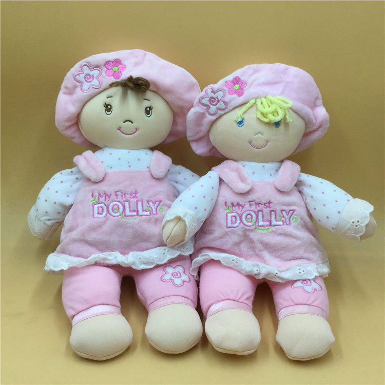 Foreign trade tail single little girl ragdoll plush doll doll