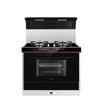 Martian integrated stove kitchen stainless steel steaming and grilling machine pulse electronic ignition X5BC02