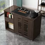 威武 Чайный шкаф, диван, столик, мобильный чайный столик, домашний журнальный столик, современный балкон, маленький чайный столик, боковой шкаф, чайник