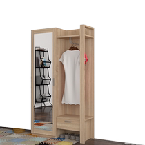 Feimei customized imported Eige board hall cabinet shoe cabinet X2-01L native oak 60 colors modern and simple