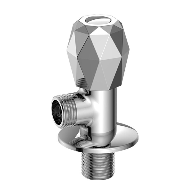 Nine Shepherd Triangle Valve Hot and cold water universal angle valve thickened angle valve brass angle valve water stop valve crystal drill series 74065