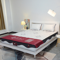 Madame Yang mattress 1 8 meters 1 5 meters environmentally friendly brown mattress soft and hard dual-use Simmons independent spring home mattress