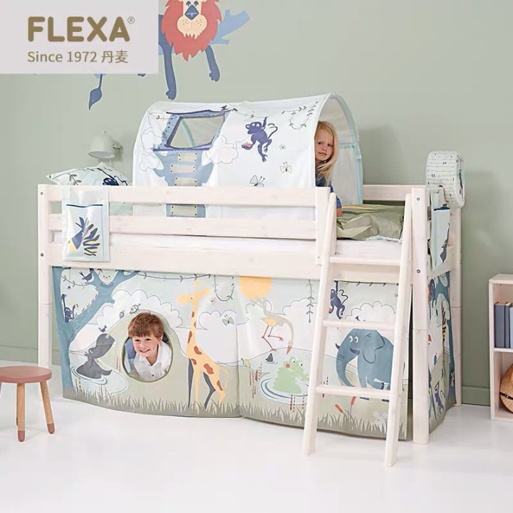Velessa Imported Children Single Bed Multifunction High And Low Bed Full House Matching Combo Package-Taobao