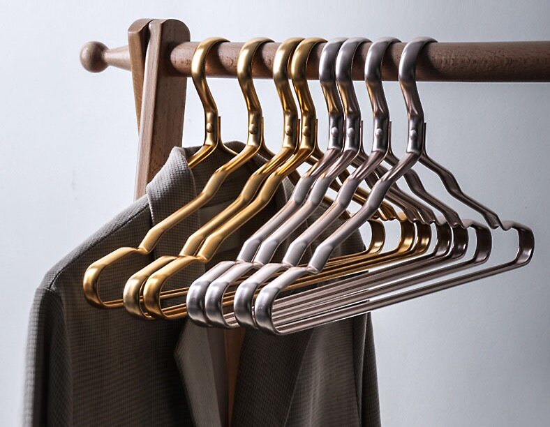 Aluminum dry and wet dual-use hangers(12)