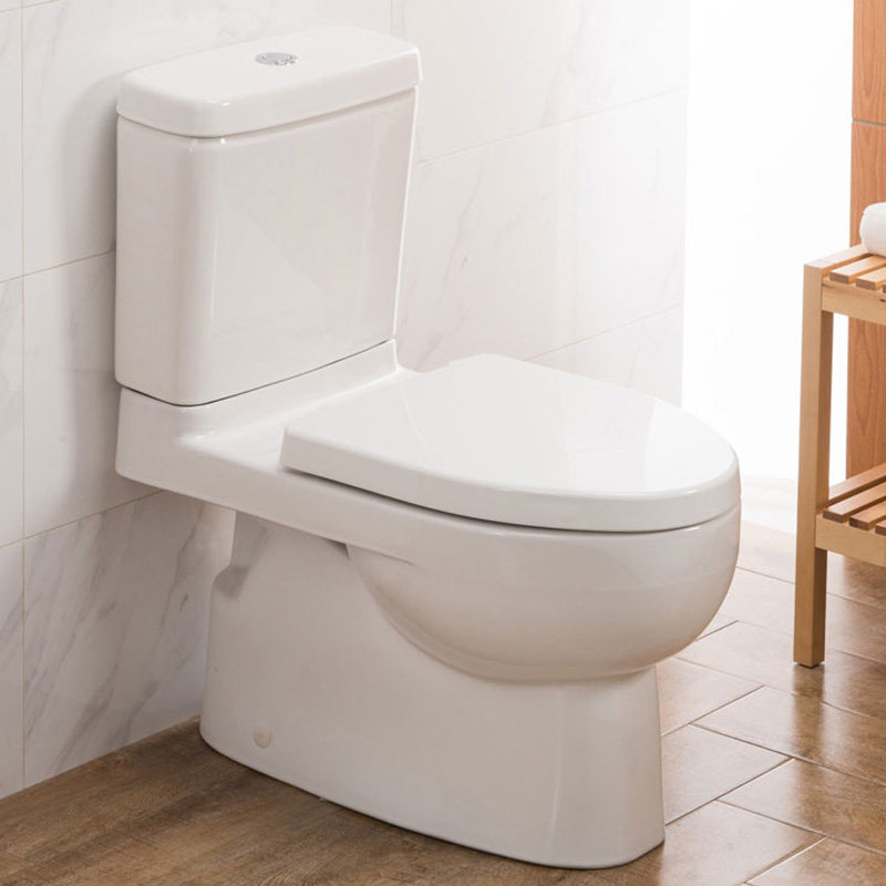 Kohler five-stage cyclone two-piece household toilet ceramic toilet adult toilet silent slow drop 19114