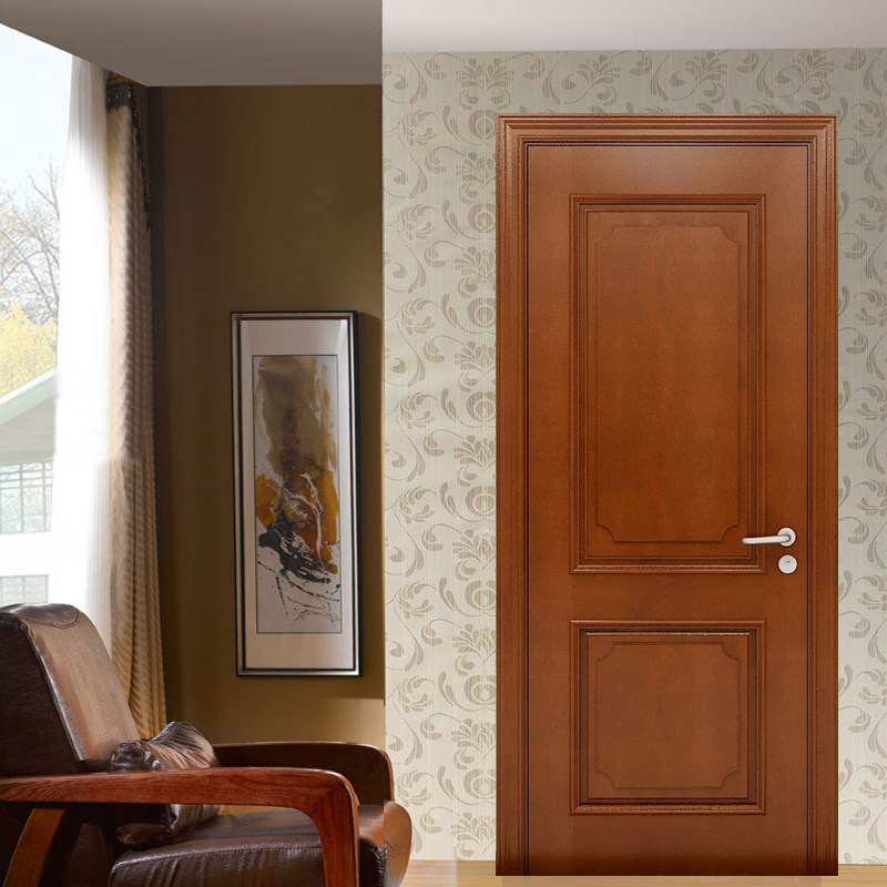 Fufull Gate log door solid wood door bedroom door customised door FM-08