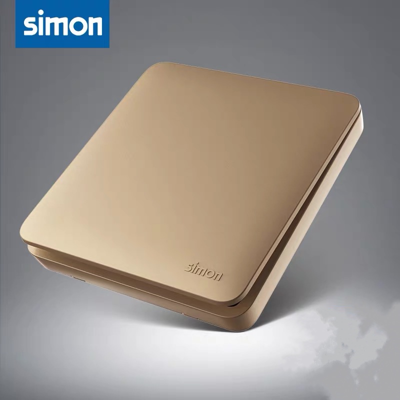 Simon Electric Switch Home i6 Champagne Gold Home Panel Type 86