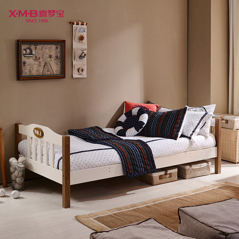 Happy Dreams Treasure children's furniture wood children with bar plate pine wood bedroom small bed Ladder Cottage Sofa Bed Sofa Bed