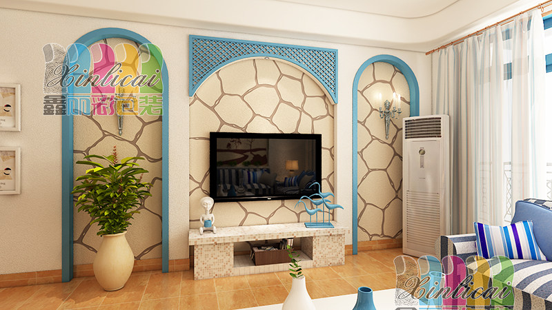 Martinet building material shell powder Han Tang stone pattern depiction