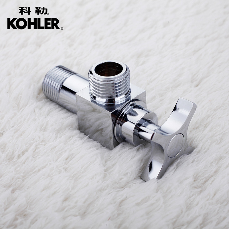 Koehler Angle Valve Body Full Copper Triangle Valve Deci K-12066T Cold And Hot Water Universal Angle Valve 4 Mouth Valves
