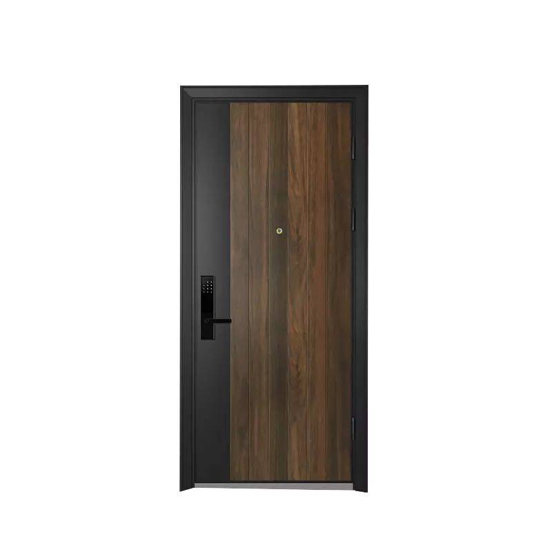 Europlatinum Nicwood Doors Modern Entrance Doors Customised Door-to-door Furnishing Steel Wood Doors Armored door Packers Menletto