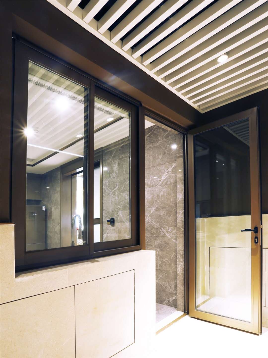 German xugSCHUECO ADS75 SI flat open door push-and-pull internal-to-break bridge aluminium heat insulation soundproofing