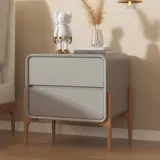 Jinmansheng легкая роскошная прикроватная тумбочка, маленькая, из цельного дерева, простая современная прикроватная тумбочка, Интернет, знаменитости, дом, спальня, небольшой шкаф для хранения вещей