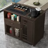 威武 Чайный шкаф, диван, столик, мобильный чайный столик, домашний журнальный столик, современный балкон, маленький чайный столик, боковой шкаф, чайник