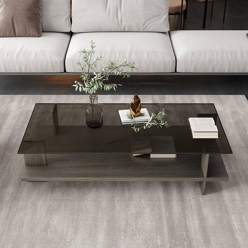 Журнальный столик Nanyun Nordic light luxury креативное закаленное стекло бытовой чайный столик из массива дерева журнальный столик для небольшой квартиры стол из прозрачного стекла
