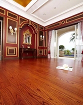 Nature floor American Red Oak Log Floor Pure Solid Wood Floor Printing Household Heating D27817P