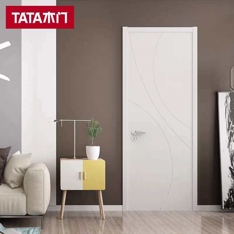TATA solid wood composite wood door @058 free of paint