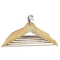 Holike first-grade lotus wood clothes hanger