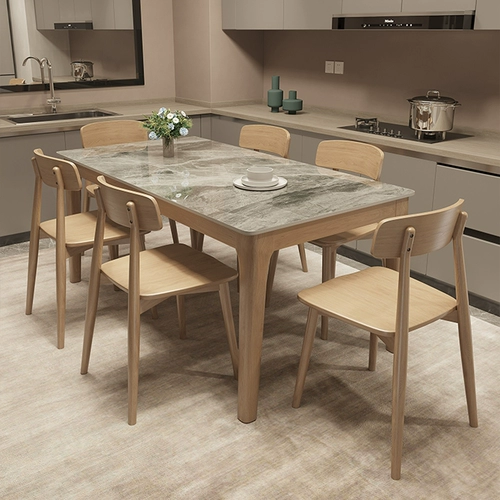 东方心 Кремовый прямоугольный стульчик для кормления из натурального дерева для домашнего использования