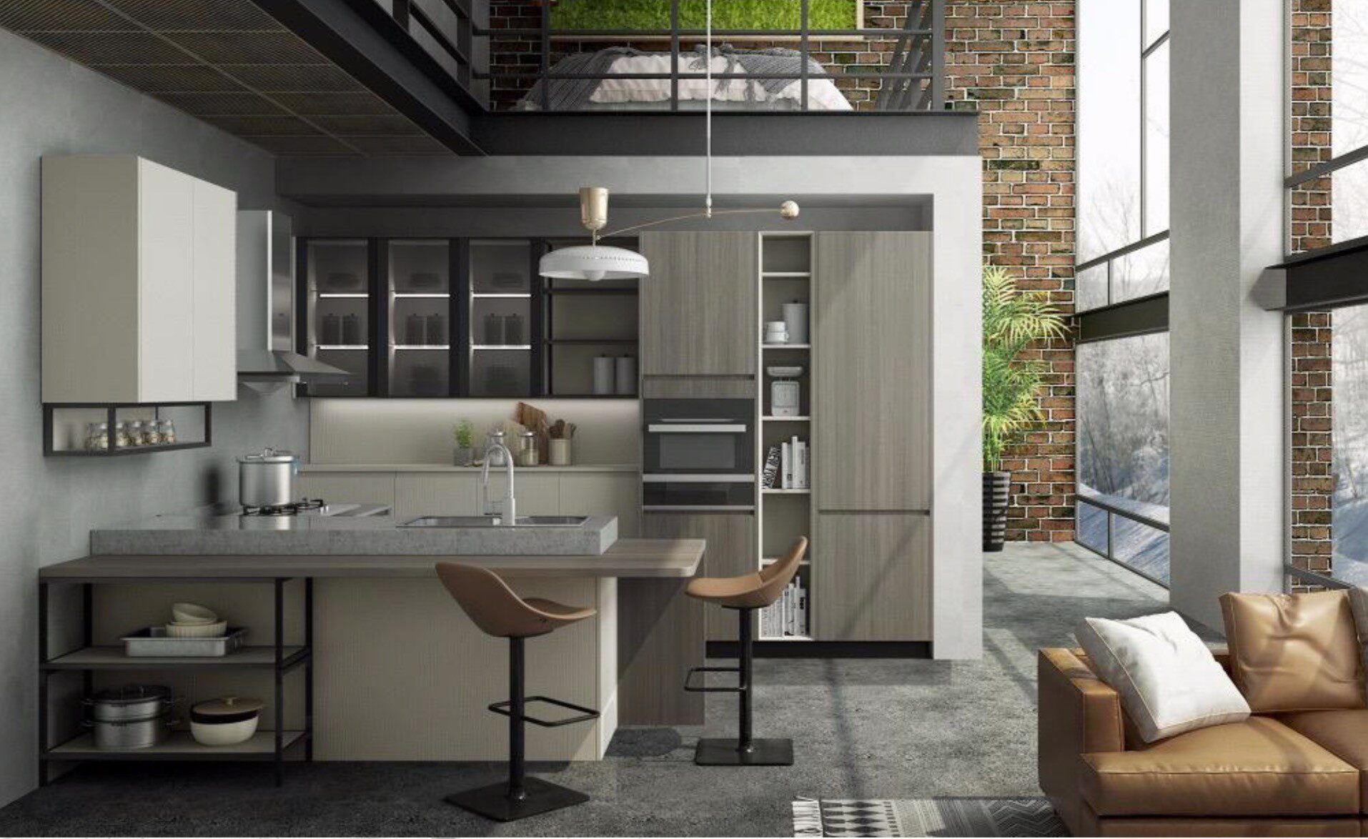 Zhibang kitchen package RMB8999  sets (1 m suspension cabinet 3 m ground cabinet 3 m quartz stone range hood cooker) - Taobao