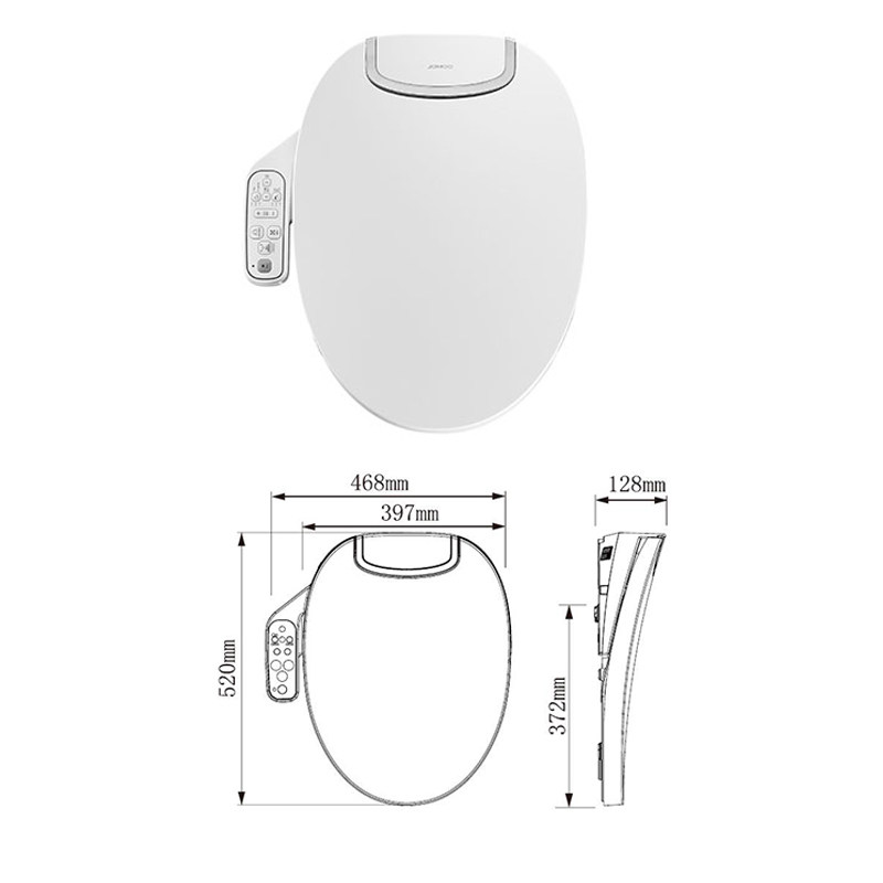 Jiumu Sanitary Ware Intelligent Cover D1813J Jiumu Intelligent Cover