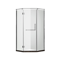 Wrigley shower room AL03Z1 304 stainless steel with high corrosion hardness and silent double-wheel push-pull design