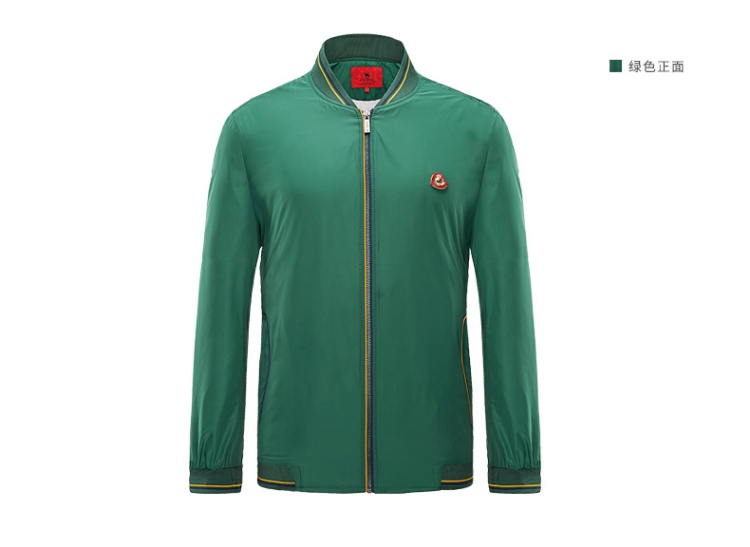 Áo khoác bóng chày nam Camel Jersey Jersey Áo khoác nam không có mũ có cổ áo bóng chày Áo khoác giản dị Thời trang Áo khoác nam màu rắn - Đồng phục bóng chày áo bomber jacket