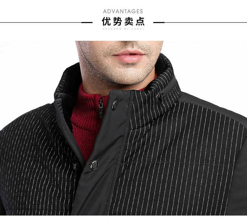 Blouson hiver pour homme CAMEL   - Ref 3112562 Image 8