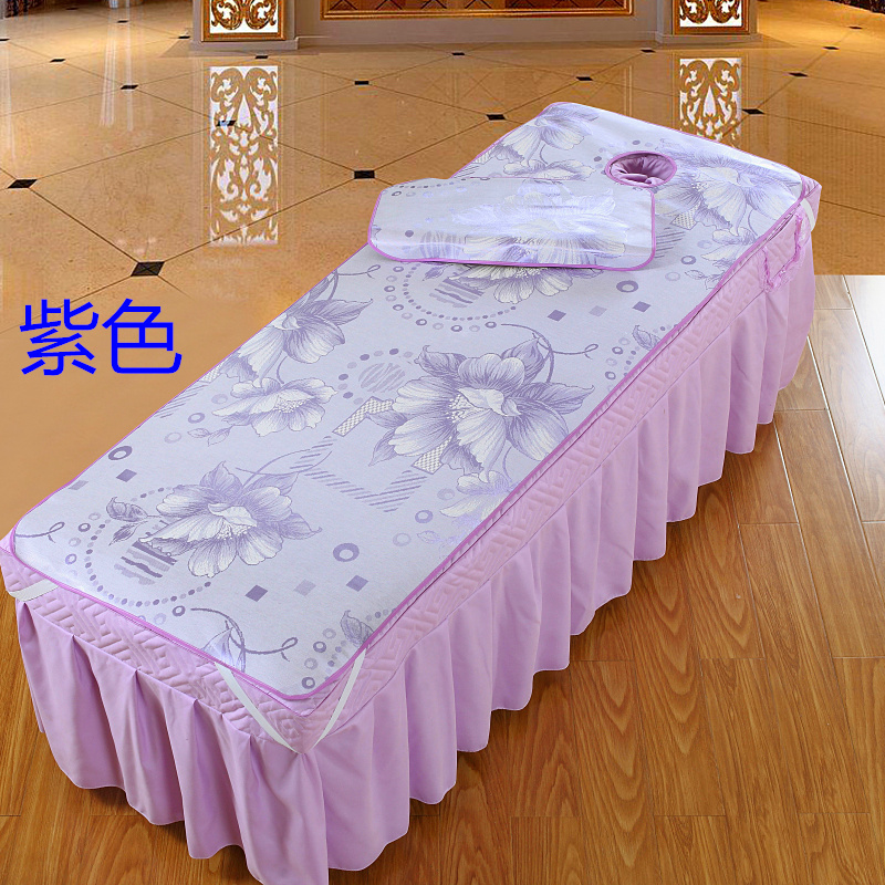 ghế vẻ đẹp phụ kiện bedspread mây có thể được tùy chỉnh vẻ đẹp massage giường ghế mây bảng mat lụa băng mat mat giường cũi - Thảm mùa hè đệm nước everon