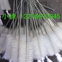 Medium white nylon brush test tube brush brush bottle brush Textile industry brush brush custom-made