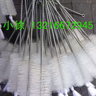 Medium white nylon brush tube brush brush brush bottle brush textile industrial brush customized