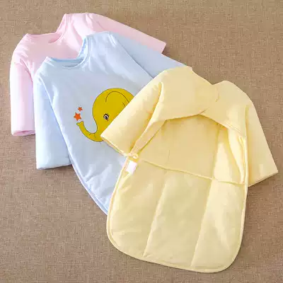 Baby Sleeping Bag Baby Cotton Thick Sleeping Anti-Kicking is Four Seasons Universal Children Child Belly Sleeping
