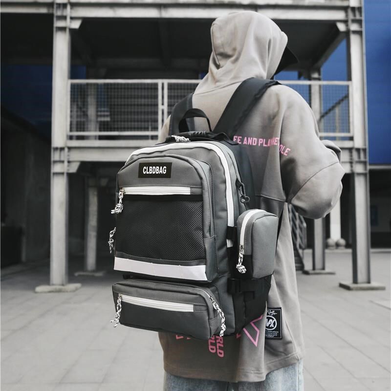 Large Capacity Boys School Bag Elementary School Students Three 45 6th Grade Fashion Trends Students Bag Light Double Shoulder Bag Men and Women