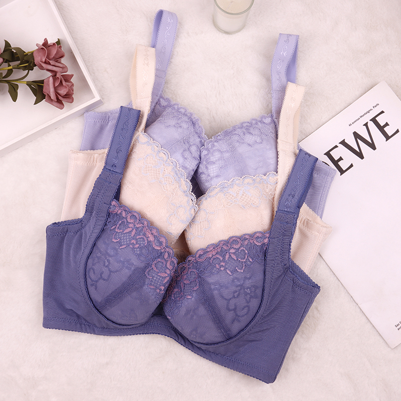 Taiwan Bra C~G Soft Cup for Large Busts, Removable Padding, Soft Cup Bra, Adjustable, Push-Up, Plus Size, Thin Women's Underwear Taiwan Bra C~G Soft Cup for Large Busts, Removable Padding, Soft Cup Bra, Adjustable, Push-Up, Plus Size, Thin Women's Underwear