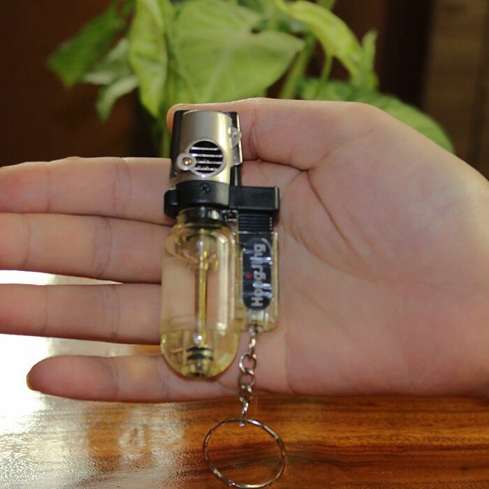 Mini wind lighter fragrance carbon special powerful for Buddha Buddha Buddha Butter lamp ignition device