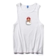 Áo vest nam nam mùa hè thương hiệu phim hoạt hình thể thao giản dị thể dục mồ hôi vest vest vai XL biển vest nam